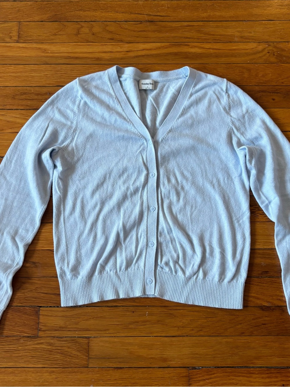Aritzia Sunday Best Biscotti V-Neck Cardigan Medium